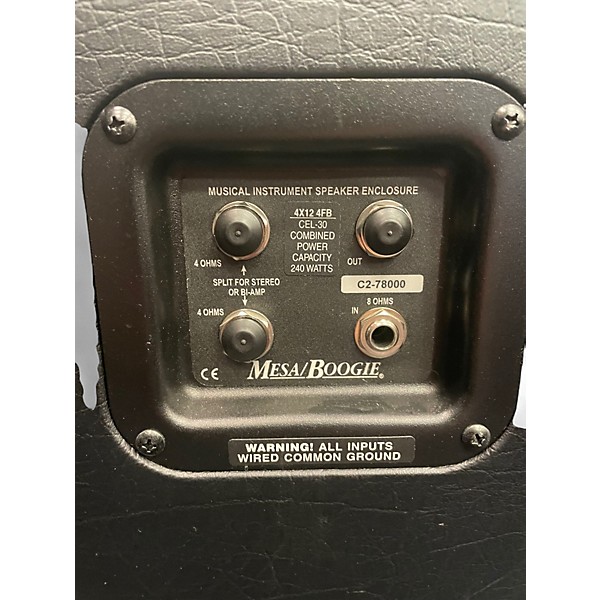 Used MESA/Boogie Rectifier Traditional 4x12 CAB Guitar Cabinet