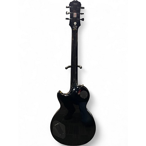 Used Epiphone MKH LES PAUL CUSTOM Black Solid Body Electric Guitar