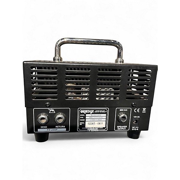 Used Orange Amplifiers Micro Dark 20W Tube Guitar Amp Head