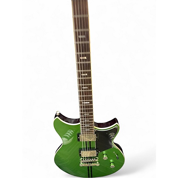 Used Yamaha Revstar RSS20 Flash Green Solid Body Electric Guitar