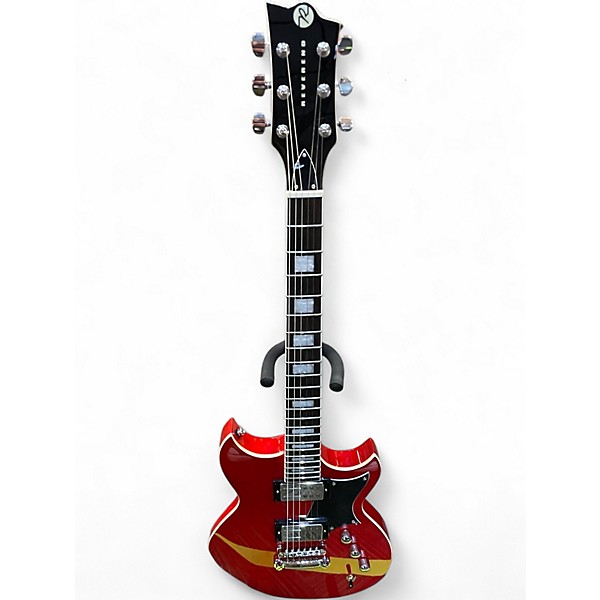 Used Reverend Sensei RA Cherry Solid Body Electric Guitar