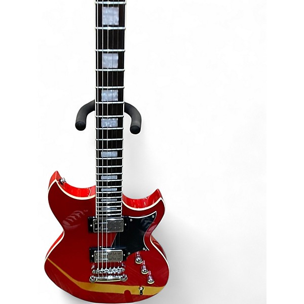 Used Reverend Sensei RA Cherry Solid Body Electric Guitar