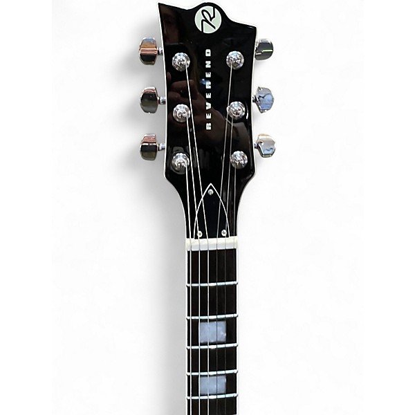 Used Reverend Sensei RA Cherry Solid Body Electric Guitar