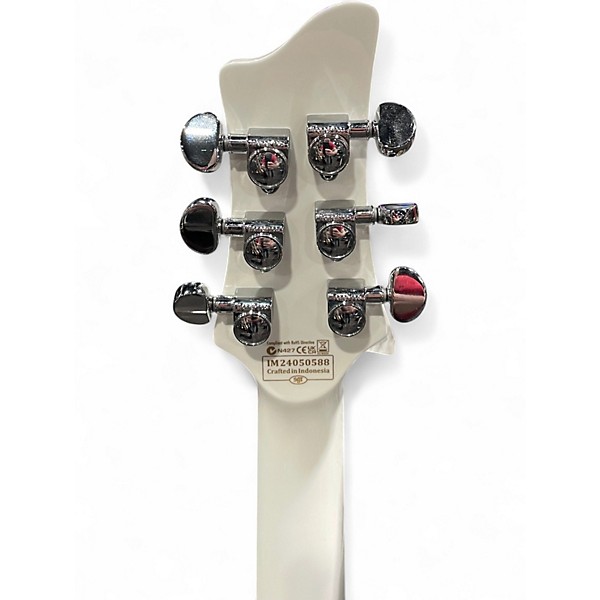 Used Schecter Guitar Research Stargazer WHITE Solid Body Electric Guitar