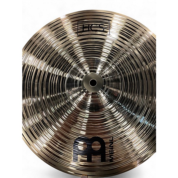 Used MEINL 13in HCS Hi Hat Pair Cymbal