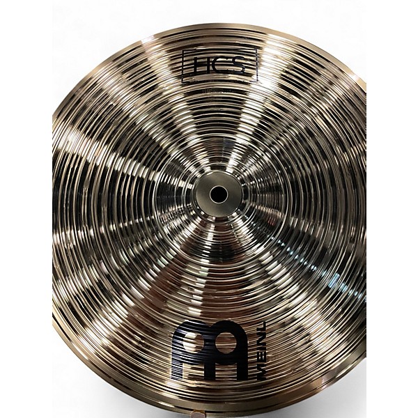 Used MEINL 13in HCS Hi Hat Pair Cymbal