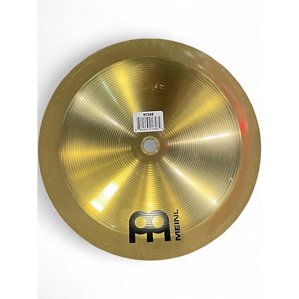 Used MEINL 8in HCS BELL Cymbal