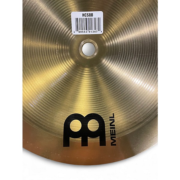 Used MEINL 8in HCS BELL Cymbal