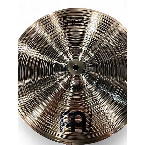 Used MEINL 13in HCS Hi Hat Pair Cymbal