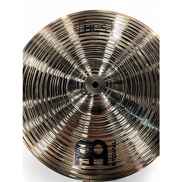 Used MEINL 13in HCS Hi Hat Pair Cymbal