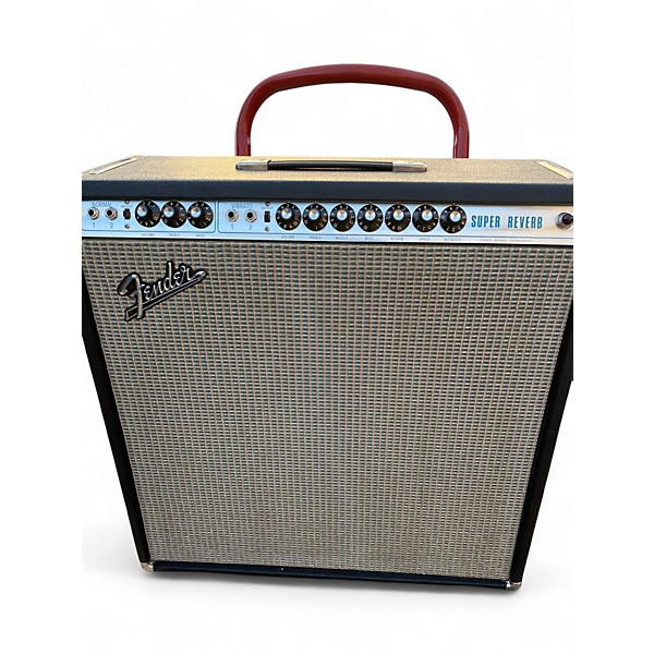 Vintage 1976 Fender 76 Super Reverb silver face Guitar Cabinet