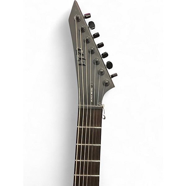 Used ESP LTD EX-7 BARITONE Black Baritone Guitars