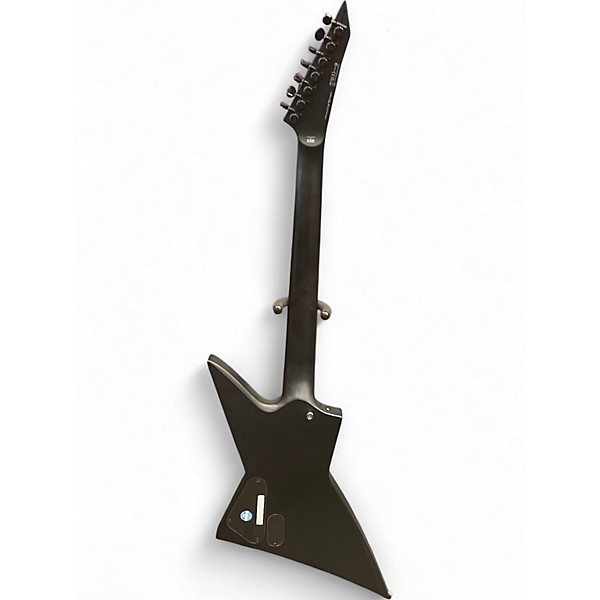 Used ESP LTD EX-7 BARITONE Black Baritone Guitars