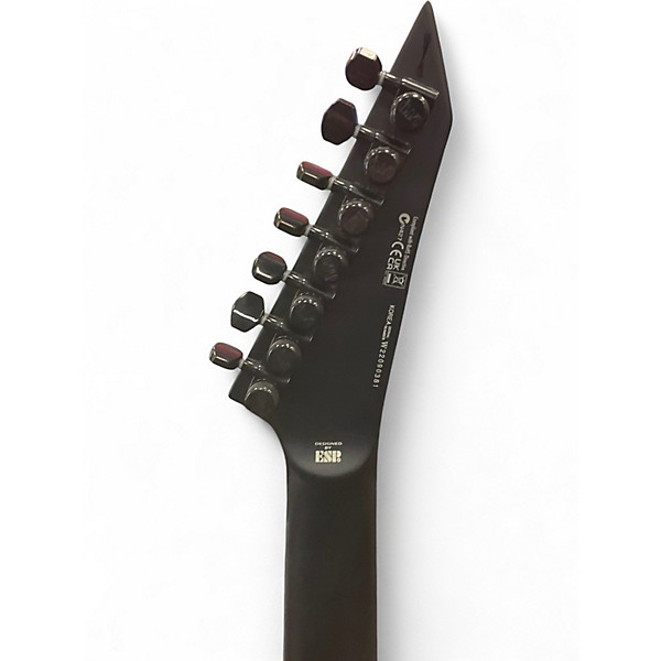 Used ESP LTD EX-7 BARITONE Black Baritone Guitars