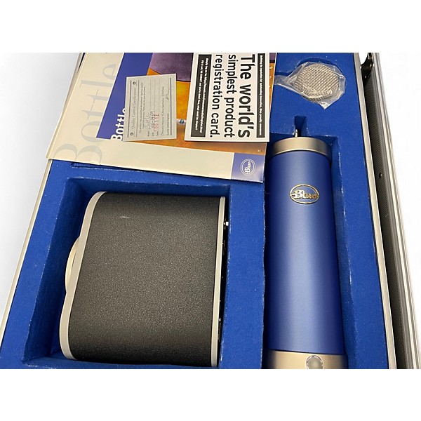 Used Blue Microphones Blue Bottle Microphone and Blue Bottle Capsule Set Condenser Microphone