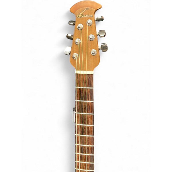 Used Ovation 6868 Elite Standard Orange Acoustic Electric Guitar