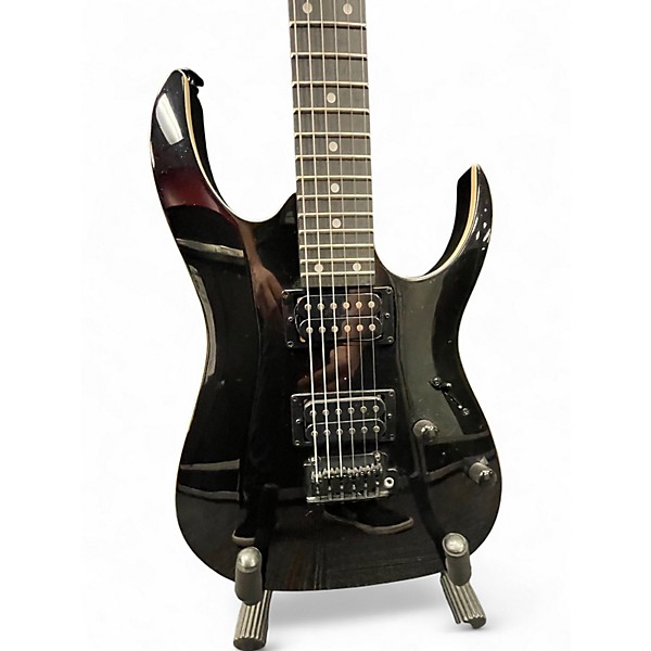 Used Ibanez GRGA120 GIO RGA Series Black Solid Body Electric Guitar