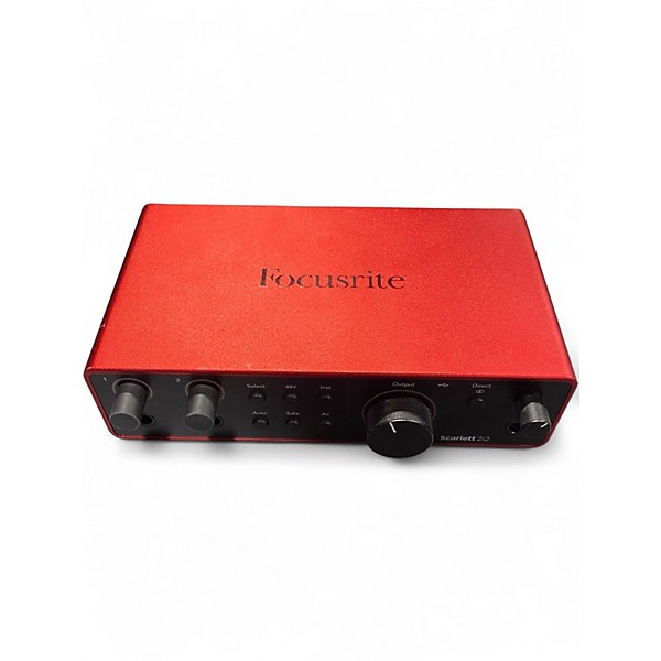 Used Focusrite Scarlett 2i2 Gen 4 Audio Interface