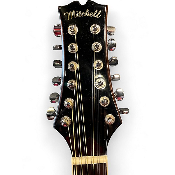 Used Mitchell D-120-S-12E/N Natural 12 String Acoustic Electric Guitar