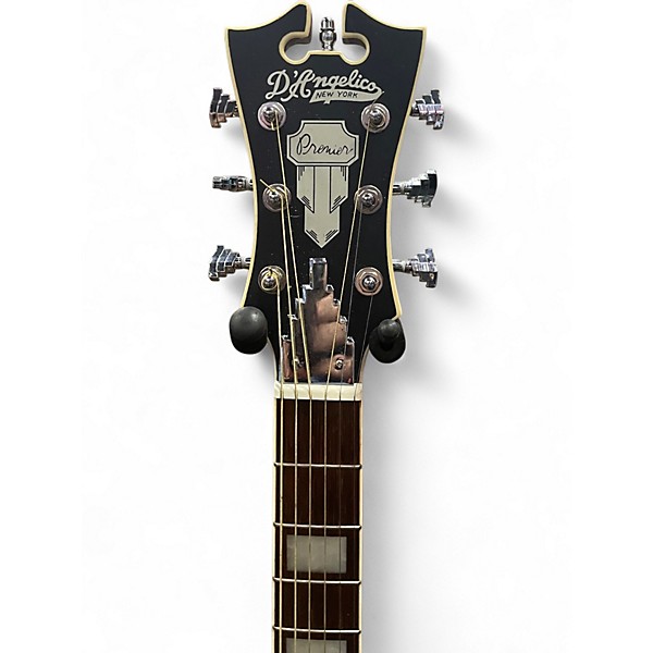 Used D'Angelico Premier Gramercy Natural Acoustic Electric Guitar