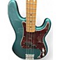 Used Fender Player Precision Bass Ocean Turquoise Electric Bass Guitar