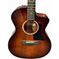 Used Taylor 224CEKDLX 2 Color Sunburst Acoustic Electric Guitar