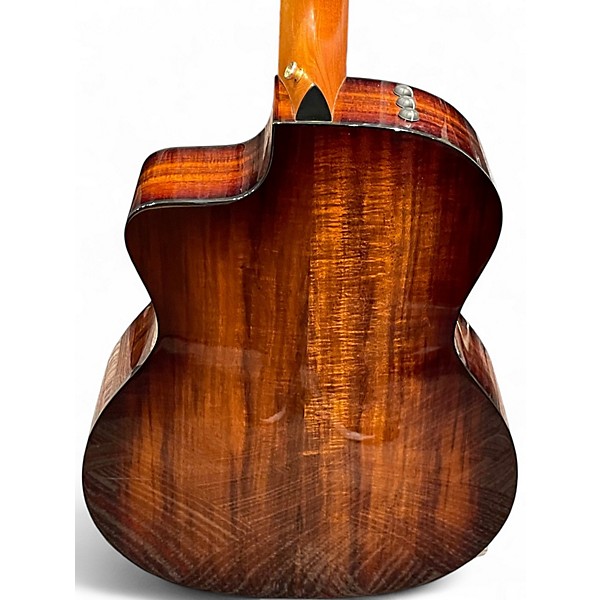 Used Taylor 224CEKDLX 2 Color Sunburst Acoustic Electric Guitar