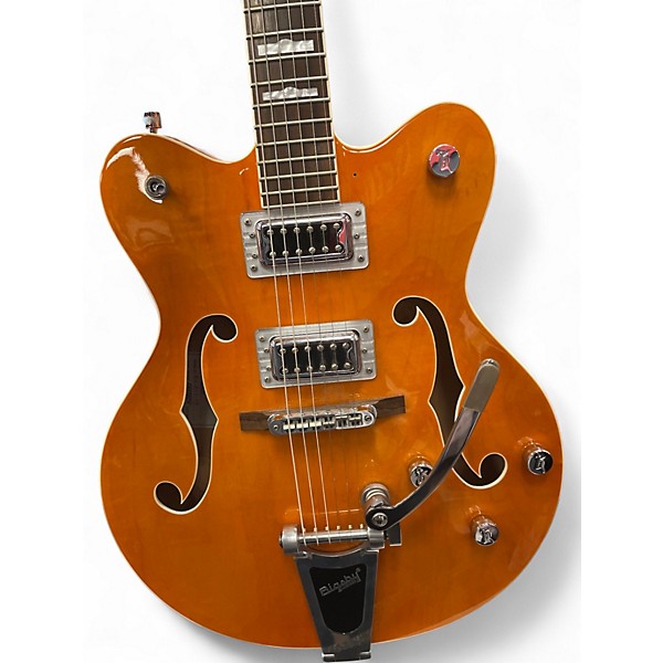 Used Gretsch Guitars G5422T Electromatic Amber Hollow Body Electric Guitar