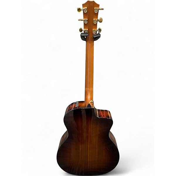 Used Taylor 224CEKDLX Left Handed Sunburst Acoustic Electric Guitar