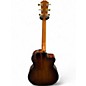 Used Taylor 224CEKDLX Left Handed Sunburst Acoustic Electric Guitar