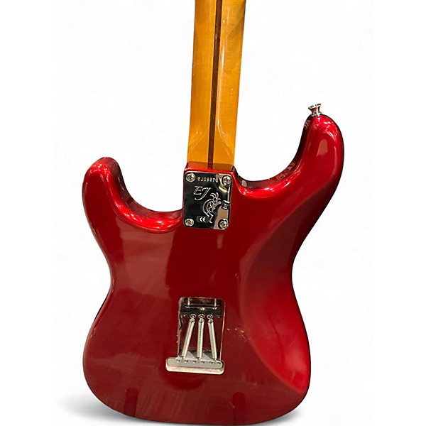 Used Fender Artist Series Eric Johnson Stratocaster RED Solid Body Electric Guitar
