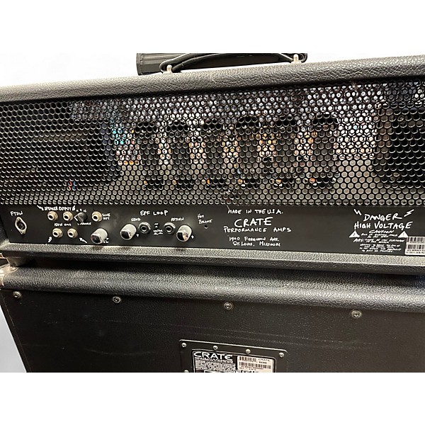 Used 2006 Crate BV120H Blue Voodoo 120W Tube Guitar Amp Head