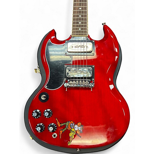 Used Epiphone TONY IOMMI SG LEFT HANDED RED Solid Body Electric Guitar