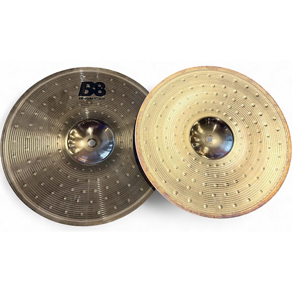 Used SABIAN 14in B8 Hi Hat Pair Cymbal