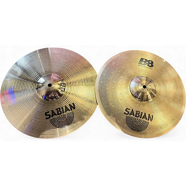Used SABIAN 14in B8 Hi Hat Pair Cymbal