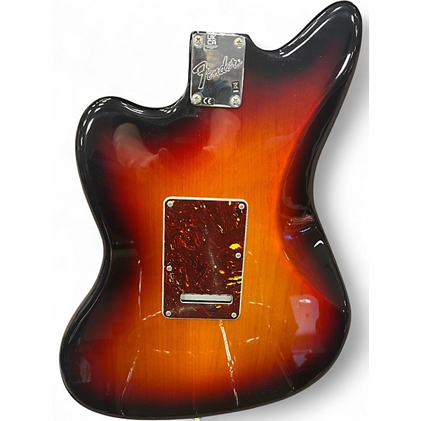 Used Fender American Performer Jazzmaster 3 Color Sunburst Solid Body Electric Guitar