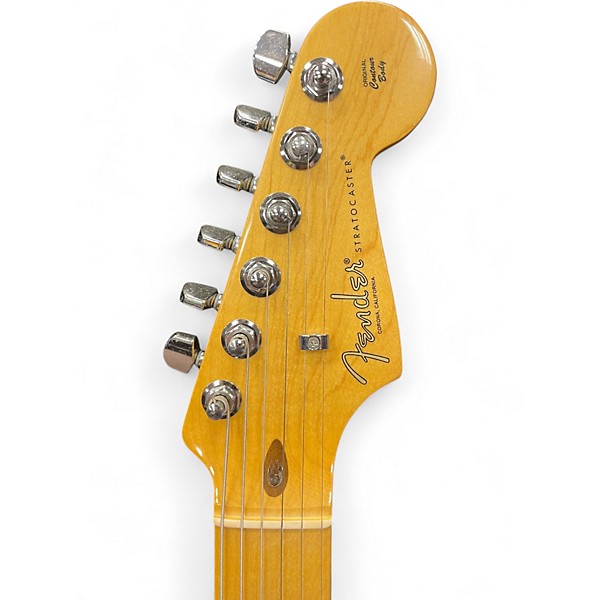 Used Fender American Professional II Stratocaster Miami Blue Solid Body Electric Guitar