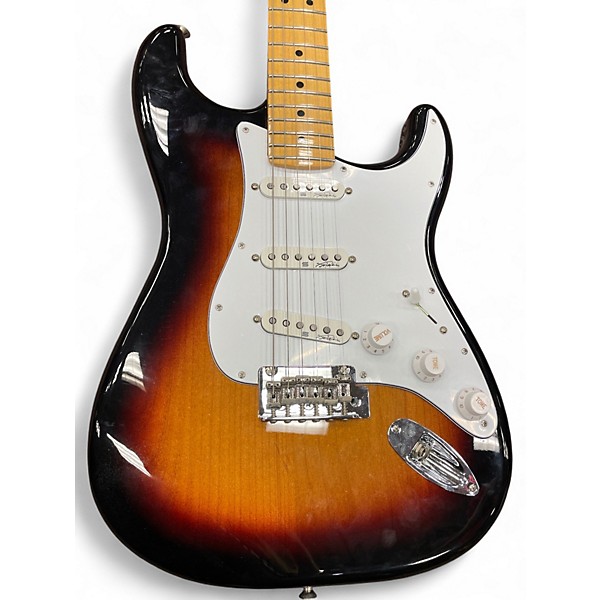 Used Fender Player Stratocaster HSS 3 Color Sunburst Solid Body Electric Guitar