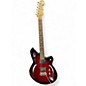 Used Reverend Airsonic RA Metallic Red  Hollow Body Electric Guitar thumbnail