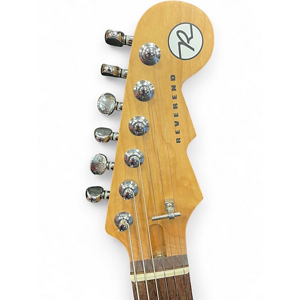 Used Reverend Airsonic RA Metallic Red  Hollow Body Electric Guitar