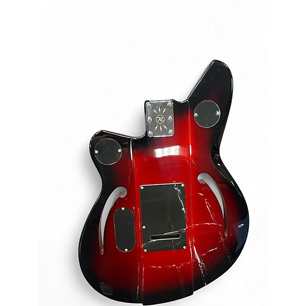 Used Reverend Airsonic RA Metallic Red  Hollow Body Electric Guitar