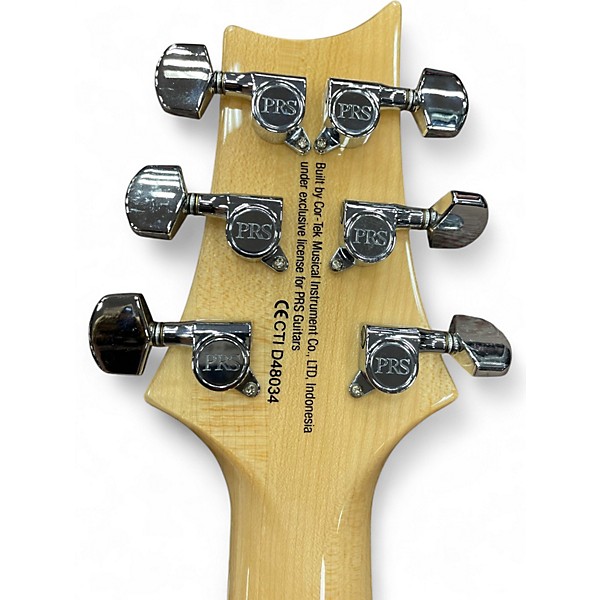 Used PRS SE Custom 24 Charcoal Burst Solid Body Electric Guitar