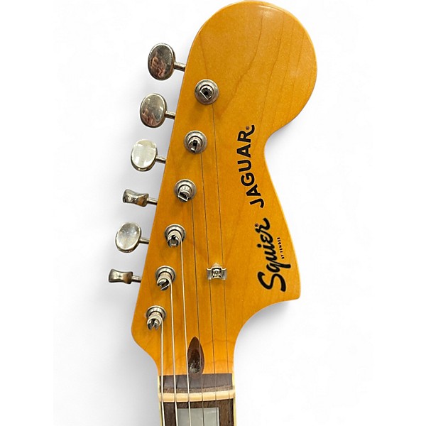 Used Squier Classic Vibe 70s Jaguar 3 Color Sunburst Solid Body Electric Guitar