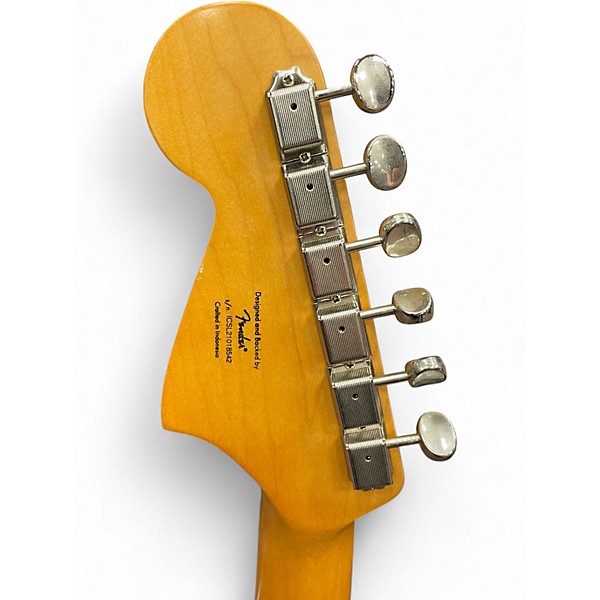 Used Squier Classic Vibe 70s Jaguar 3 Color Sunburst Solid Body Electric Guitar