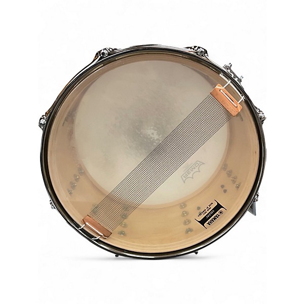 Used Yamaha 13X6.5 Steve Jordan Snare Natural Drum