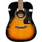 Used Epiphone PR150VS 2 Color Sunburst Acoustic Guitar