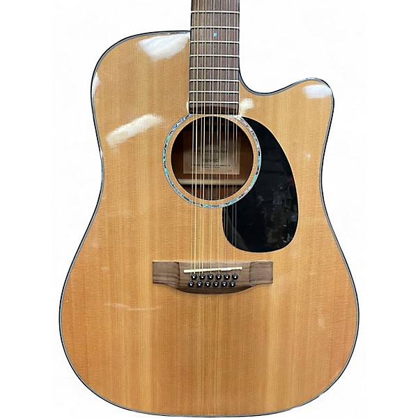 Used Takamine EG345C Natural 12 String Acoustic Guitar