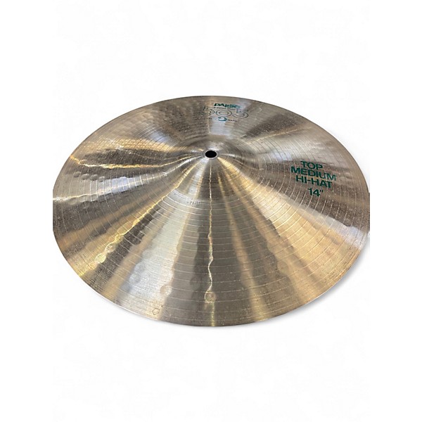 Used Paiste 14in 505 HI HAT PAIR Cymbal
