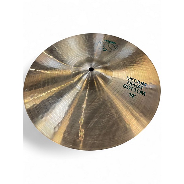 Used Paiste 14in 505 HI HAT PAIR Cymbal