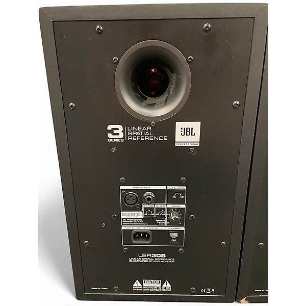 Used JBL LSR308 Pair Powered Monitor